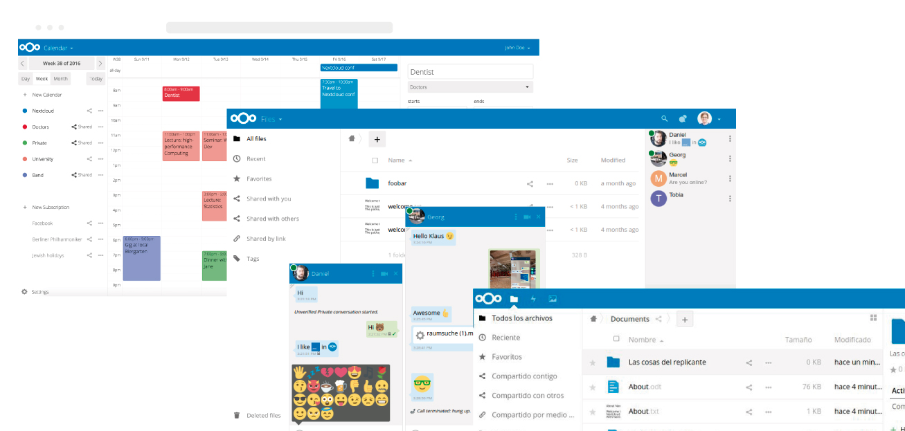 nextcloud-servicios-y-funcionalidades